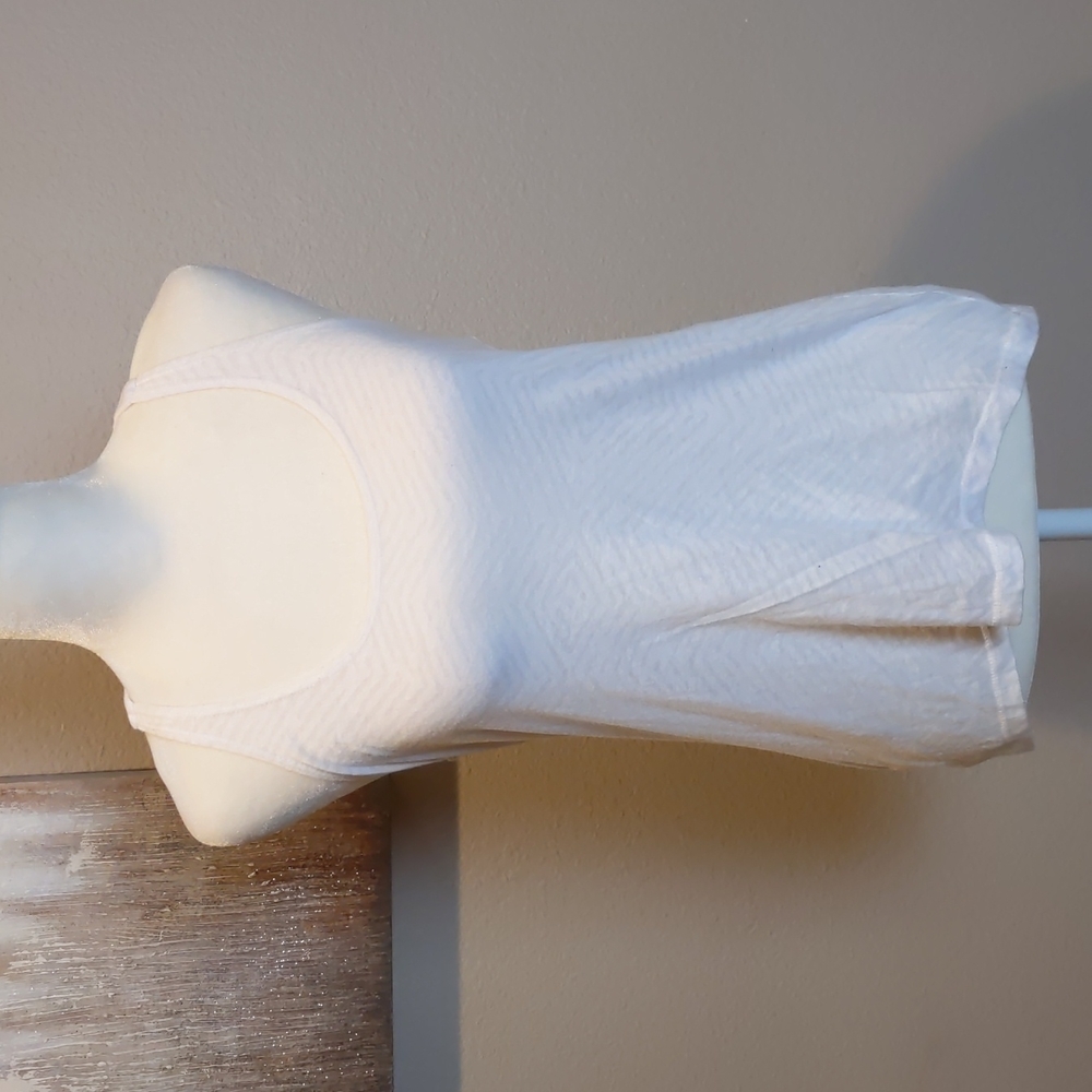 Balance Collection white twist back yoga top